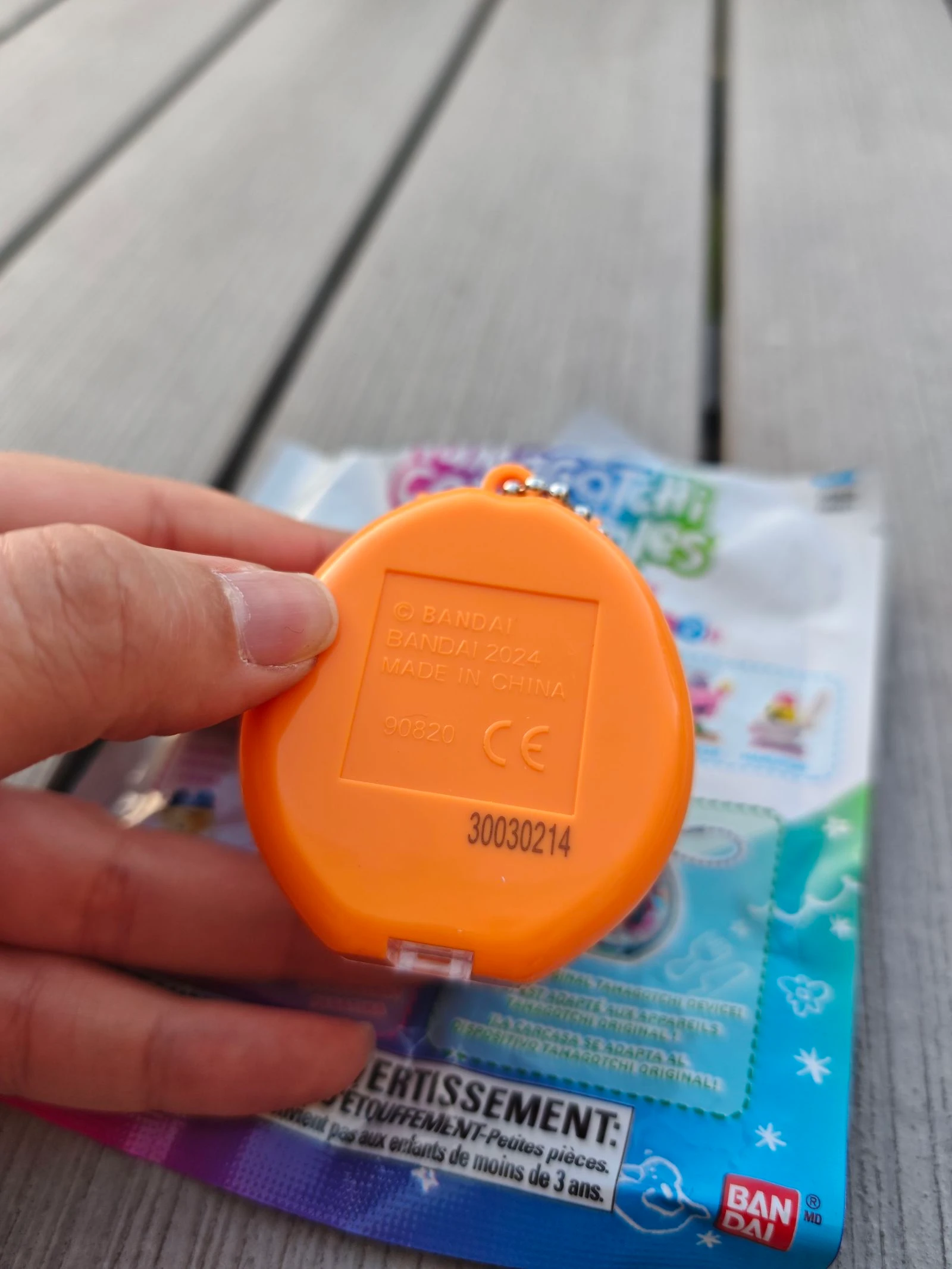 Coleccionables Tamagotchi tiempo de caca naranja - Figurina de pausa en el baño – photo 3
